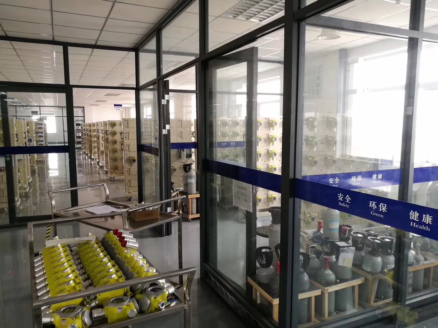 标準氣體(tǐ)存儲區(qū)